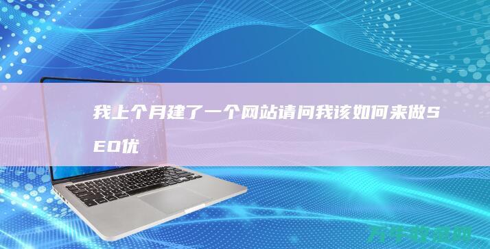 我上个月建了一个网站 请问我该如何来做SEO优化和推广啊 (我上个月建了新房英语)